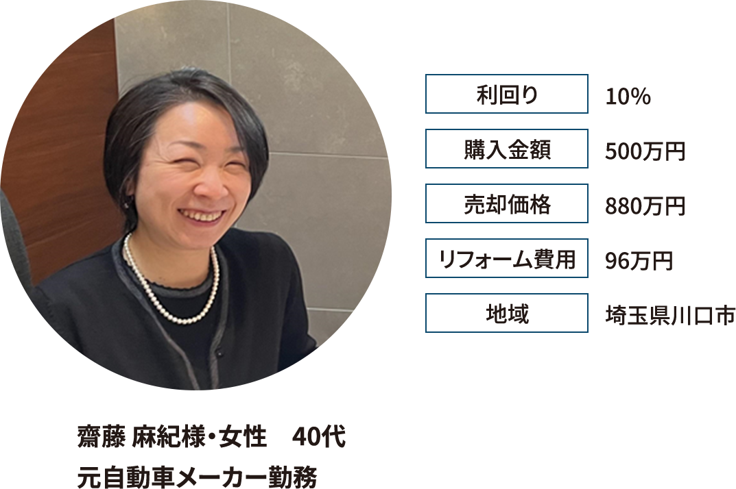 実際のお客様のお写真