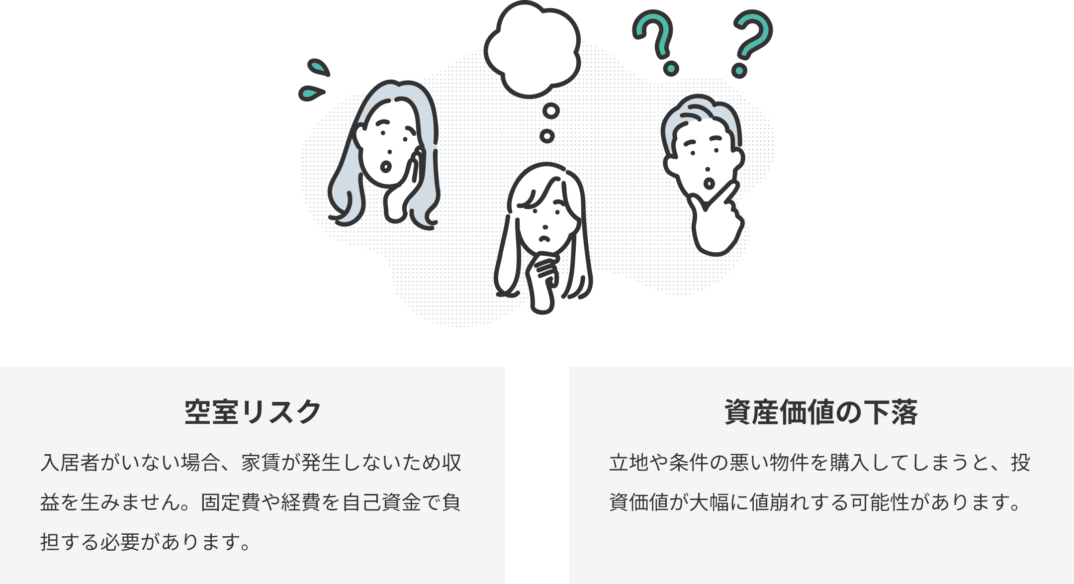 空室リスク 資産価値の下落